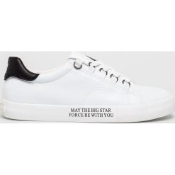 Big Star - Buty. Białe sneakersy męskie BIG STAR, z gumy, na sznurówki. W wyprzedaży za 99,90 zł.