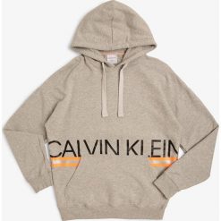 Calvin Klein - Męska bluza nierozpinana, czarny. Czarne bluzy męskie Calvin Klein, m, bez wzorów, z bawełny, bez kołnierzyka, bez rękawów, bez kaptura. Za 299,95 zł.