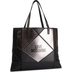Torebka LOVE MOSCHINO - JC4120PP18LX100B Nero. Czarne torebki klasyczne damskie Love Moschino, bez wzorów, ze skóry ekologicznej, klasyczne, na ramię, bez dodatków. W wyprzedaży za 599,00 zł.