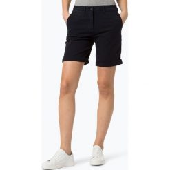 Tommy Hilfiger - Spodenki damskie, niebieski. Niebieskie szorty damskie TOMMY HILFIGER, bez wzorów. Za 399,95 zł.