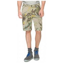 Desigual Szorty Męskie Flores 36 Zielony. Zielone spodenki i szorty męskie marki Desigual, m, krótkie. W wyprzedaży za 189,00 zł.