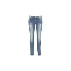 Jeansy skinny Tommy Jeans NORA. Niebieskie rurki damskie marki Tommy Jeans. Za 351,20 zł.
