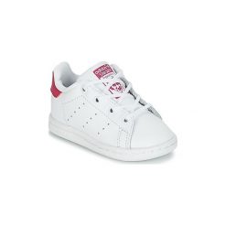 Buty Dziecko adidas STAN SMITH I. Białe trampki dziewczęce marki Adidas, bez wzorów, bez zapięcia. Za 219,00 zł.