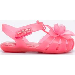 Zaxy - Sandały dziecięce Garden Baby. Różowe sandały dziewczęce Zaxy, z gumy, z okrągłym noskiem, bez zapięcia. W wyprzedaży za 69,90 zł.