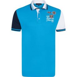 Koszulki polo: Koszulka polo „Pull Cart” w kolorze niebieskim