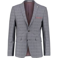 Marynarki męskie slim fit: Burton Menswear London CHECK Marynarka garniturowa grey