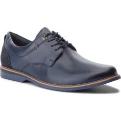 Półbuty LASOCKI FOR MEN - MI07-C443-467-02 Cobalt Blue. Niebieskie buty wizytowe męskie ze skóry. Za 189,99 zł.