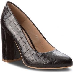 Półbuty BALDACCINI - 102660-N Hermes Nera/Brąz. Pomarańczowe półbuty damskie Baldaccini, na co dzień, bez wzorów, ze skóry, eleganckie, bez obcasa, na obcasie, bez zapięcia. W wyprzedaży za 219,00 zł.