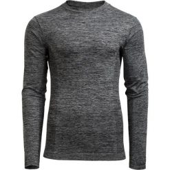 Longsleeve treningowy męski TSMLF600 - GRAFIT MELANŻ - Outhorn. Czarne t-shirty męskie marki Outhorn, na zimę, xxl, melanż, z poliesteru. W wyprzedaży za 34,99 zł.