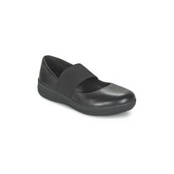 Tenisówki FitFlop F-SPORTY MARY JANE. Czarne trampki i tenisówki damskie FitFlop, bez wzorów, bez zapięcia. W wyprzedaży za 319,20 zł.