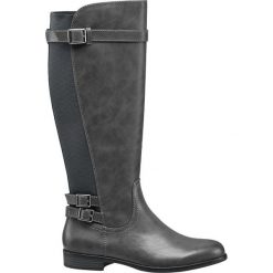 Buty zimowe damskie: kozaki damskie Graceland popielate