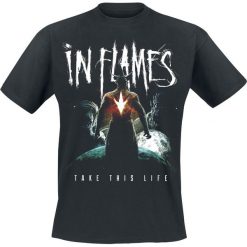 In Flames Take This Life T-Shirt czarny. Czarne t-shirty męskie marki In Flames, l, z nadrukiem, z okrągłym kołnierzem. Za 74,90 zł.