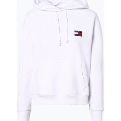 Tommy Jeans - Damska bluza nierozpinana, biały. Białe bluzy damskie Tommy Jeans, m, bez wzorów, z jeansu, bez rękawów, bez kaptura. Za 449,95 zł.