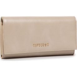 Duży Portfel Damski PETERSON - 467-09-24-01 Cream. Brązowe portfele damskie Peterson, bez wzorów, ze skóry. Za 139,00 zł.