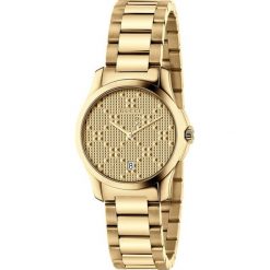 ZEGAREK GUCCI G-TIMELESS YA126553. Żółte zegarki damskie marki GUCCI, ze stali. Za 4050,00 zł.