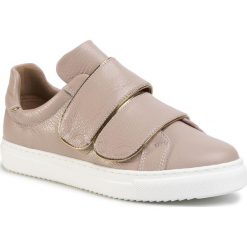 Sneakersy EVA LONGORIA - EL-08-01-000053 125. Różowe półbuty damskie Eva Longoria, ze skóry. W wyprzedaży za 259,00 zł.