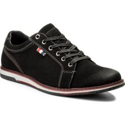 Półbuty LANETTI - MYL8063-2 Black. Czarne półbuty męskie marki Lanetti, na co dzień, bez wzorów, ze skóry ekologicznej, klasyczne, bez zapięcia. W wyprzedaży za 99,99 zł.
