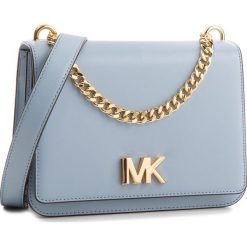 Torebka MICHAEL MICHAEL KORS - Mott 30T7GOXL7L Pale Blue. Niebieskie torebki klasyczne damskie marki MICHAEL Michael Kors, bez wzorów, ze skóry, klasyczne, na ramię, bez dodatków. W wyprzedaży za 809,00 zł.