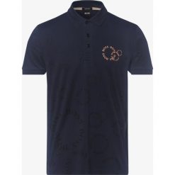 BOSS Athleisure - Męska koszulka polo – Paddy, niebieski. Niebieskie koszulki męskie BOSS Athleisure, m, bez wzorów, polo, bez rękawów. Za 495,95 zł.