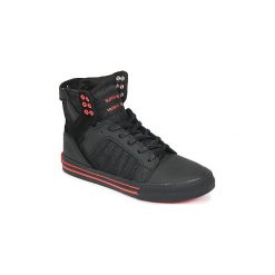 Buty Supra SKYTOP. Czarne trampki i tenisówki damskie marki Supra, bez wzorów, bez zapięcia. Za 391,20 zł.