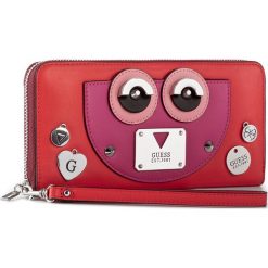 Portfele damskie: Duży Portfel Damski GUESS – Cyber Rock Slg SWCT67 77460 CTM