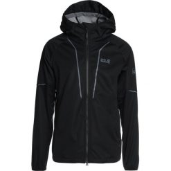 Jack Wolfskin GREEN VALLEY JACKET MEN Kurtka Softshell black. Czarne kurtki sportowe męskie Jack Wolfskin, xxl, bez wzorów, z poliesteru, bez kaptura. W wyprzedaży za 468,30 zł.