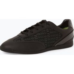 BOSS Athleisure - Tenisówki męskie – Maze_Lowp_logo, czarny. Czarne trampki męskie BOSS Athleisure, bez wzorów, bez zapięcia. Za 649,95 zł.