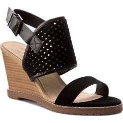 Sandały EMU AUSTRALIA - Allamanda W11384 Black. Czarne klapki damskie EMU Australia, bez wzorów, ze skóry, bez obcasa, na obcasie. W wyprzedaży za 349,00 zł.