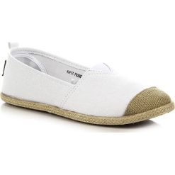 Tomsy damskie: Białe espadryle damskie tenisówki McKeylor