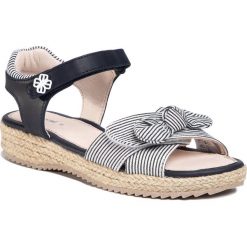 Espadryle MAYORAL - 45181 Marino 64. Niebieskie sandały dziewczęce Mayoral, ze skóry ekologicznej, bez zapięcia. Za 179,00 zł.