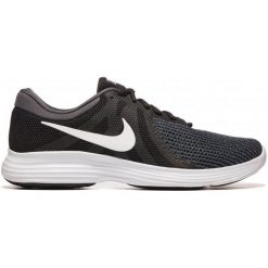 Nike Buty Sportowe Revolution 4 Eu/Black/White-Anthracite 40. Białe buty fitness męskie marki Nike, z syntetyku. Za 209,00 zł.