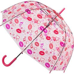 Parasole: Parasol „Heart Kiss” w kolorze czerwono-różowym