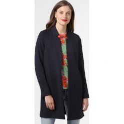 Comma - Płaszcz damski, niebieski. Niebieskie płaszcze damskie comma, bez wzorów, z dresówki, krótkie. Za 599,95 zł.