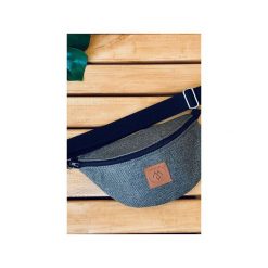 NERKA / TOREBKA MILI BELT BAG L - ciemna zieleń. Zielone nerki damskie Militu, bez wzorów, z bawełny, bez dodatków. Za 126,65 zł.