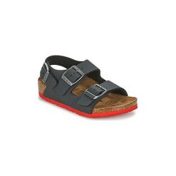 Sandały Dziecko Birkenstock MILANO. Czarne sandały chłopięce marki Birkenstock, bez zapięcia. Za 269,00 zł.