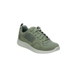 Buty Skechers 52399-OLV. Zielone trampki męskie Skechers, bez wzorów, bez zapięcia. Za 285,29 zł.
