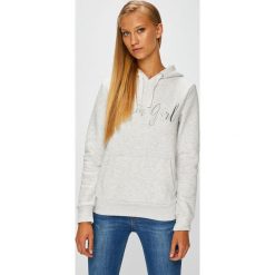 Fresh Made - Bluza. Szare bluzy rozpinane damskie Fresh Made, l, z aplikacjami, z bawełny, z kapturem. W wyprzedaży za 129,90 zł.