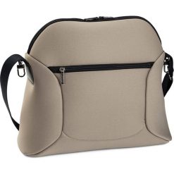 Torebki klasyczne damskie: Torba „Borsa” w kolorze kremowym na akcesoria do przewijania – 36 x 38 x 15 cm