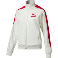 Bluza w kolorze białym. Białe bluzy z kieszeniami damskie Puma, xs, prążkowane. W wyprzedaży za 136,95 zł.