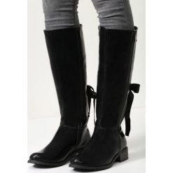 Buty zimowe damskie: Czarne Kozaki I’m With You
