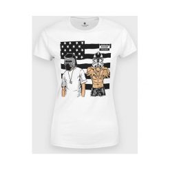 Koszulka damska Star Wars Stankonia. Koszulki damskie MegaKoszulki, m, z motywem z bajki, z bawełny, retro, z podwójnym kołnierzykiem, bez rękawów. Za 49,90 zł.