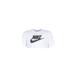 T-shirty z krótkim rękawem Nike NIKE SPORTSWEAR. Białe t-shirty męskie Nike, m, bez wzorów, bez kołnierzyka, krótkie. Za 109,00 zł.