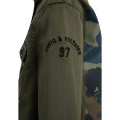 Zadig & Voltaire Kurtka przejściowa kaki. Czarne kurtki chłopięce przejściowe marki Zadig & Voltaire, z materiału. Za 399,00 zł.