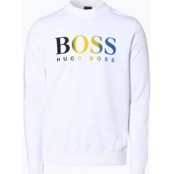 Bluzy męskie: BOSS Casual – Męska bluza nierozpinana – Wailes, czarny