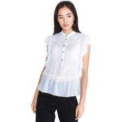 Versace Jeans Bluzka Biały. Białe bluzki damskie s, z poliesteru. Za 1198,95 zł.