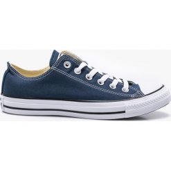 Converse - Tenisówki. Niebieskie tenisówki męskie marki Converse, z materiału, na sznurówki. W wyprzedaży za 249,90 zł.