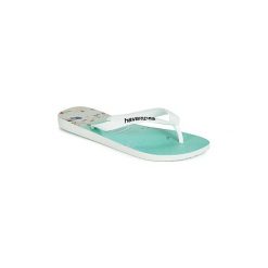 Japonki Havaianas HYPE. Białe klapki męskie Havaianas, bez wzorów. Za 98,10 zł.
