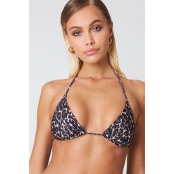 NA-KD Swimwear Góra od bikini Triangle - Brown,Multicolor. Brązowe bikini marki NA-KD Swimwear. Za 40,95 zł.
