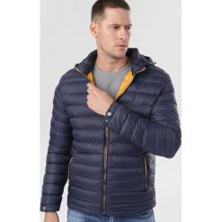 Granatowa Kurtka Ryreth. Niebieskie kurtki męskie Born2be, xl, bez wzorów. Za 179,99 zł.