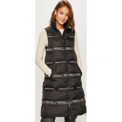 Armani Exchange - Bezrękawnik. Białe kurtki damskie Armani Exchange, s, bez wzorów, z poliesteru, bez kaptura. Za 1199,00 zł.